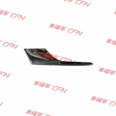 テスラモデルX 2015-2021 左前側上部クロム霧光模造トリム 1049611-00-F OEMABSプラスチック