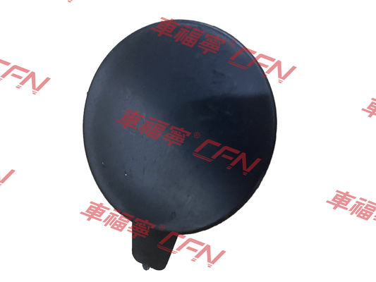 テスラ モデルY ミッドナイト フロントバンパー 牽引フックカバーキャップ 1493746-00-A ブラックプラスチック