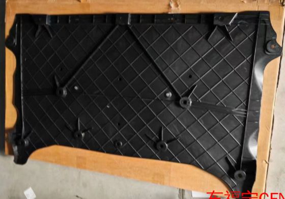 ブラックフロントエアロシールド テスラモデルS/X 2021 ABSプラスチック