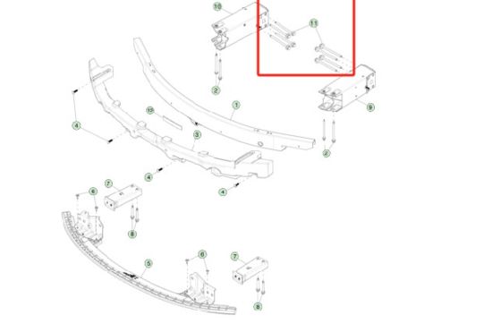 テスラ モデル3/Y用 M10-1.5X157 HF ボルト - 1120775-00-A