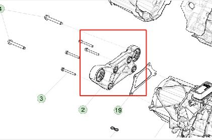 Tesla Model X トルク反力アーム 1500 N*m SDU-F 2015-2021