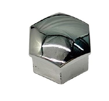 シルバーABSホイールナッツカバー テスラモデルS/3 22mm内径