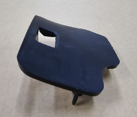 テスラモデルS 2021+ LH 後部バンパーブレーケット 145x40x3mm 黒