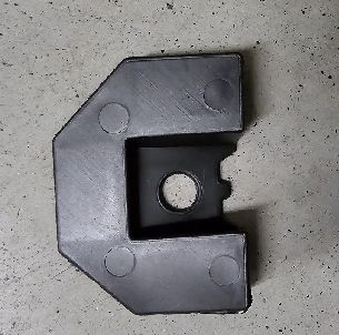 テスラ モデル S 2021+ RH 後部バンパー ブレーキット 130x35x3.5mm