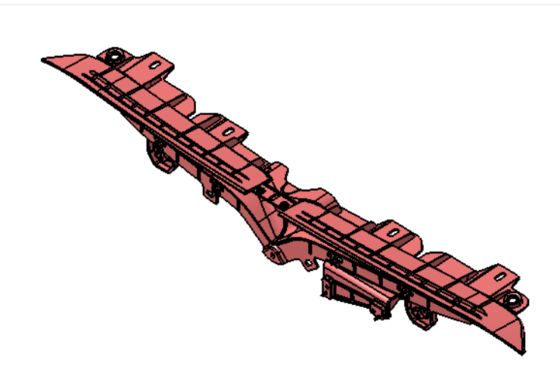 テスラ モデル S 2021+ フロント T バッジ キャリア ブラック プラスチック 82x13x10mm