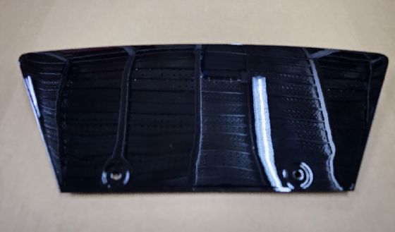 テスラ モデルS リアバンパー 牽引ヒッチカバー 52x25x6cm ABSプラスチック