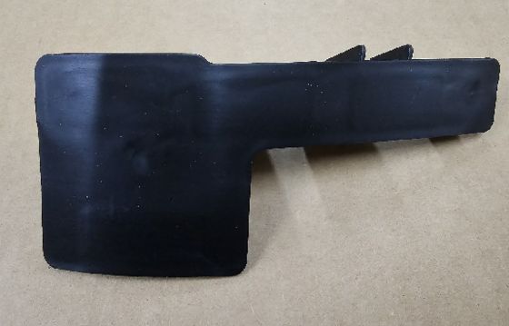 2021年テスラモデルX 左フォグランプホルダー 18x9x5cm ブラックABS