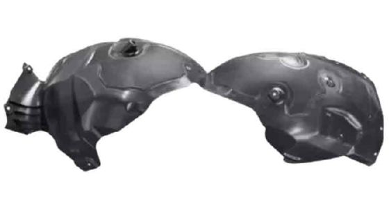 テスラモデル3 2023+ フロント左ホイールライナー 170x80x35mm 黒色プラスチック