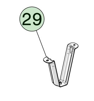 テスラ モデルX (2015-2021) 用 高耐久性 左側トランクブラケットアセンブリ OEM部品番号 1049739-00-G